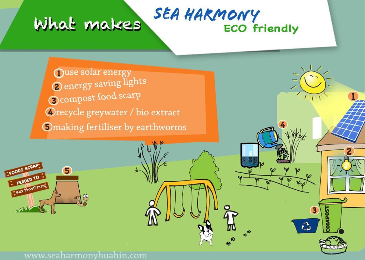 Sea Harmony Eco Lodge HHQ Buitenkant foto